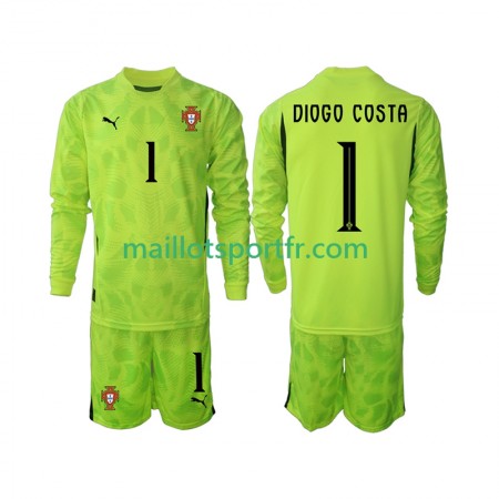Maillot de Foot Portugal Diogo Costa 1 Gardien Enfant Domicile 2025 ML Maillot de Foot Portugal Diogo Costa 1 Gardien Enfant Domicile 2025 ML